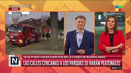 Ejercicio en CABA: desde hoy cierran las calles cercanas a los parques y se convierten en peatonales
