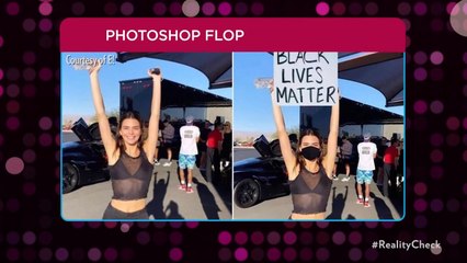 Kendall Jenner Sets the Record Straight on 'Photoshopped' Black Lives Matter Photo