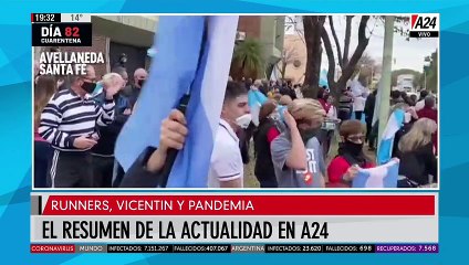 El resumen del día de A24: runners, Vicentin y pandemia