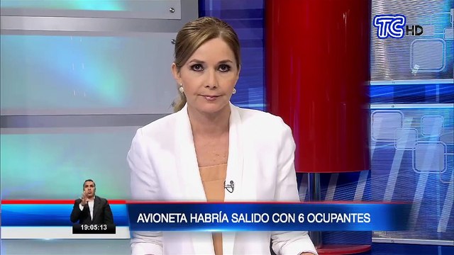 Avioneta habría salido con seis ocupantes, pero solo se encontraron cuatro