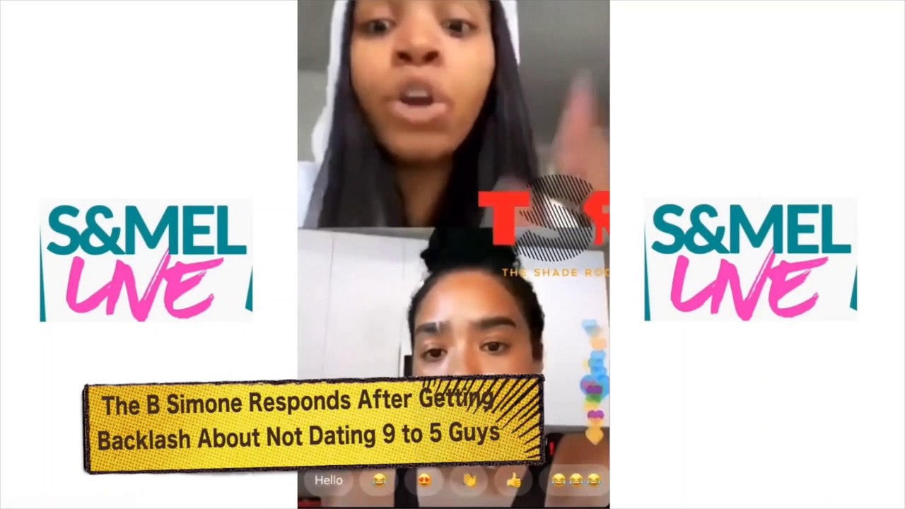 B Simone's Foot In Her Mouth AGAIN, "Dont Want 9-5 MAN" ... Fans attack them