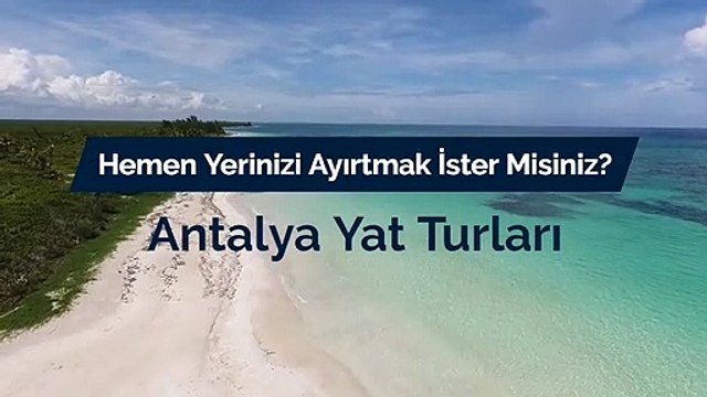 Antalya Tekne Turu | Yat Turları | Meltem TOUR Turizm Tic.Ltd.Şti.