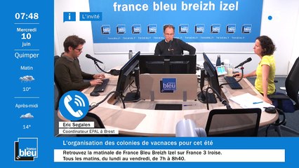 La matinale de France Bleu Breizh Izel du 10/06/2020