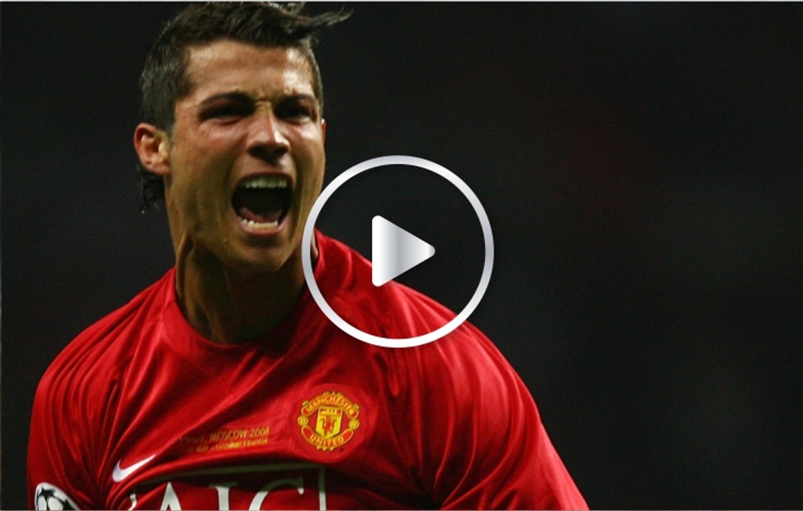 ¡Una bestia!. Así jugaba Cristiano Ronaldo en el Manchester United