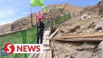 Repair starts on a 2,000-year-old section of Great Wall in Inner Mongolia