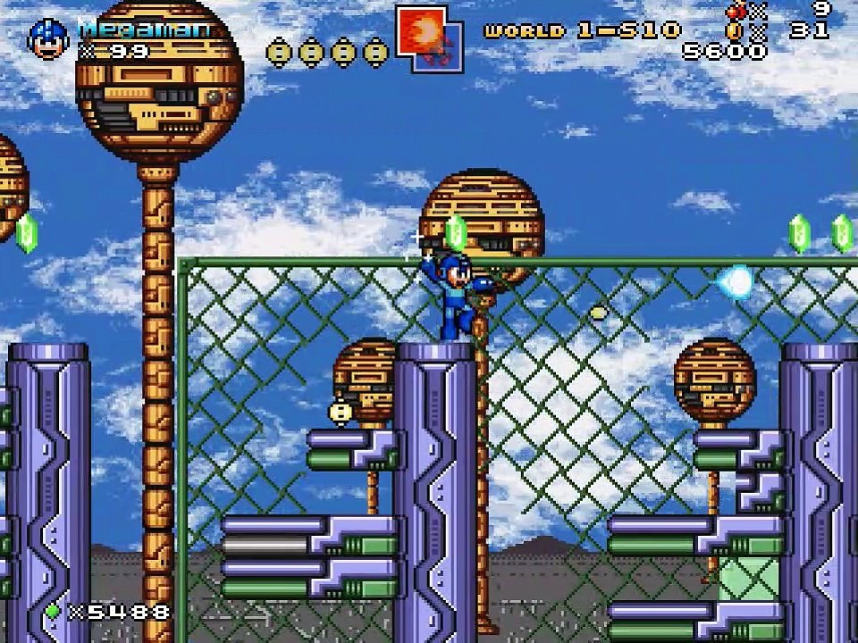 Mushroom Kingdom Fusion WilyWars Megaman Sprite Vídeo Dailymotion