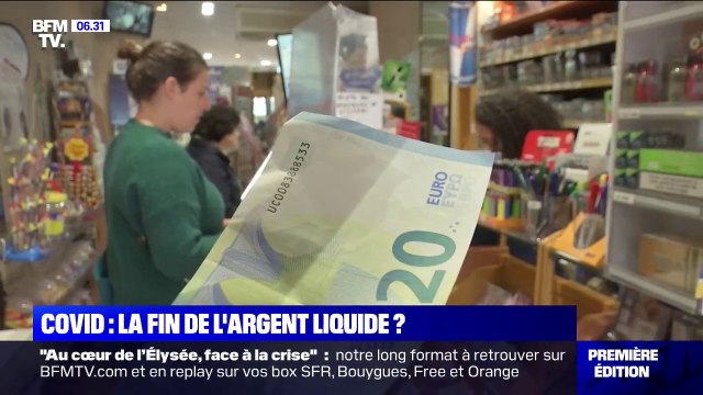 Avec la crise du coronavirus, le nombre de paiements en argent liquide a diminué
