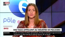 Val-de-Marne : Dix-huit appels au meurtre visant les forces de l'ordre ont été peints en plein centre-ville à Ivry-sur-Seine