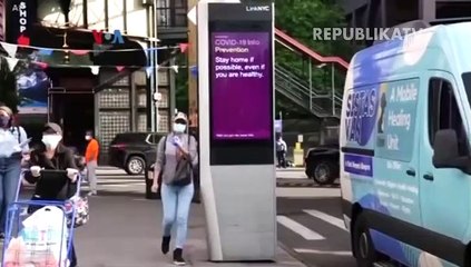 Kegiatan warga kulit hitam di New York pascapembatasan sosial.