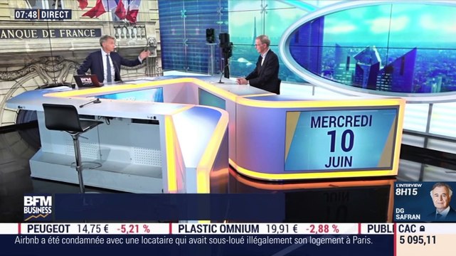 Olivier Garnier (Banque de France) : La Banque de France prévoit une chute de 10% de l'économie française en 2020 - 10/06
