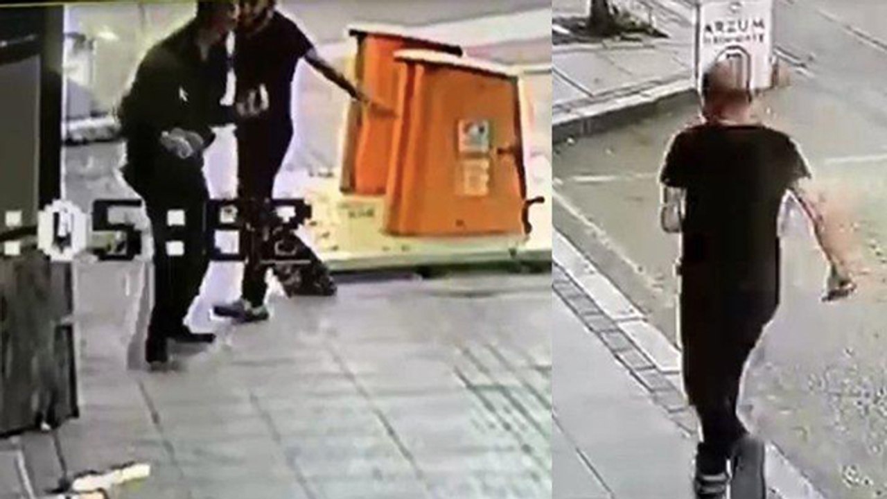 Pendik'te cadde ortasında bıçaklı dehşet!