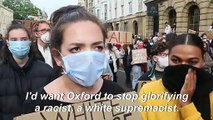 Thousands in Oxford call for Rhodes statue removal