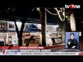 Panjat Tembok Rutan, 3 Narapidana Narkotika di Medan Kabur