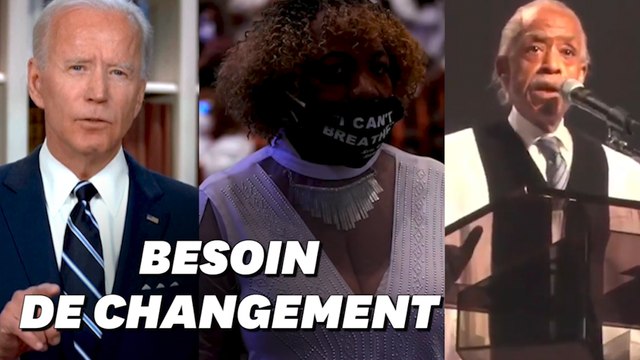 Les obsèques de George Floyd, transformées en tribune politique