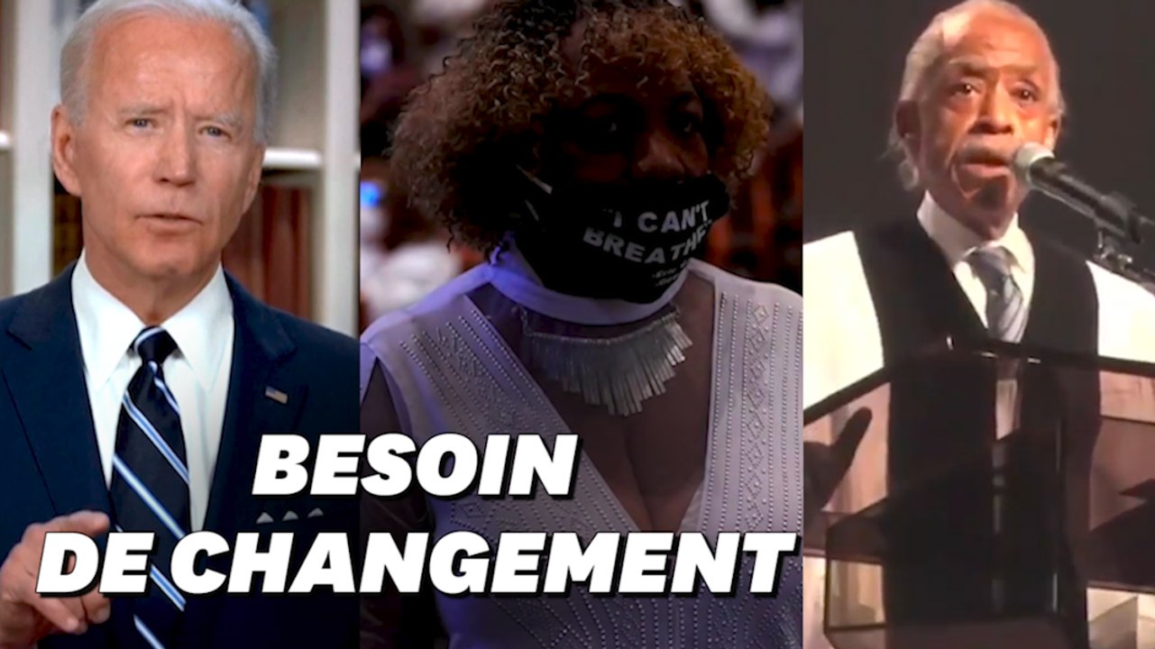 Les obsèques de George Floyd, transformées en tribune politique