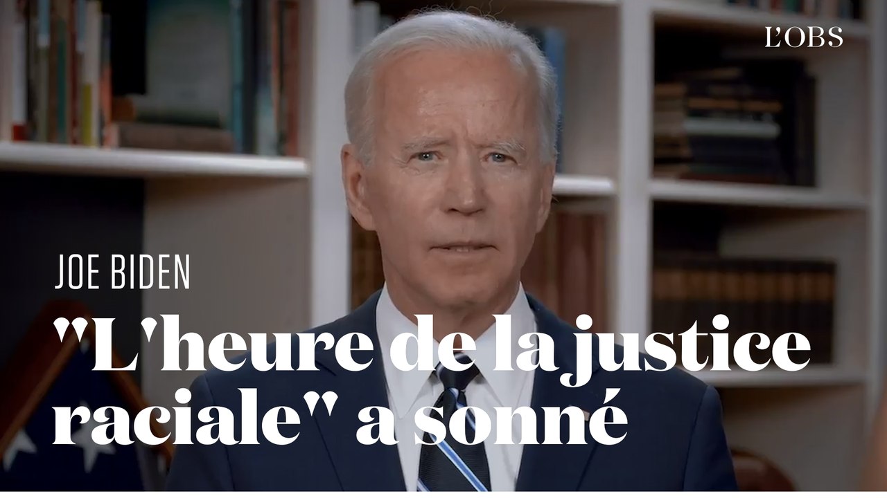 L'émouvant discours politique de Joe Biden aux obsèques de George Floyd