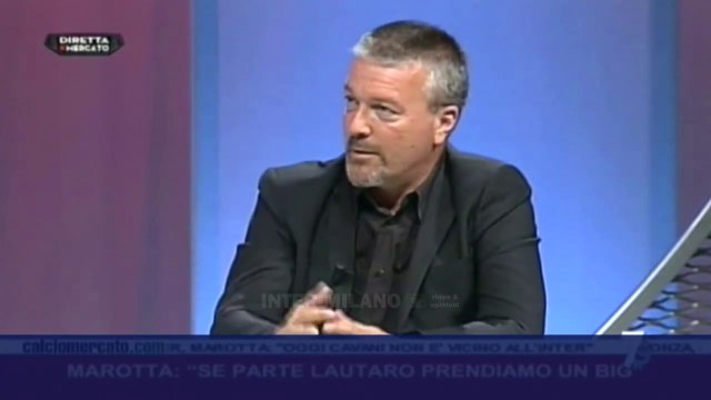 MAROTTA: NON C'È LA VOLONTÀ DI VENDERE LAUTARO. C'È UNA CLAUSOLA, SE VA VIA ARRIVERÀ UN BIG.