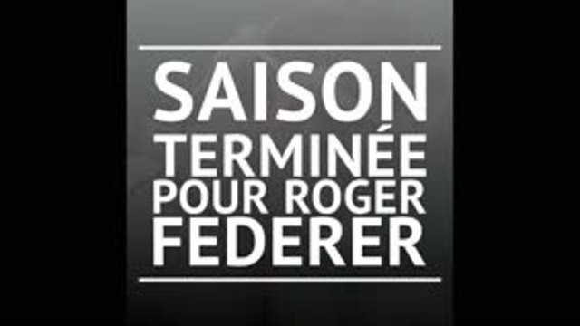 ATP - Fin de saison pour Roger Federer
