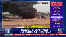 Helicopter crash kills four soldiers in Indonesia