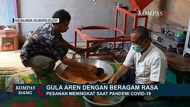 Wajib Coba! Gula Aren Beragam Rasa Khas Banjarmasin