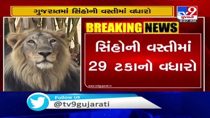29% increase in population of lions in Gujarat