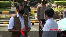 Saat Jokowi Berbincang Serius dengan Doni Monardo di BNPB