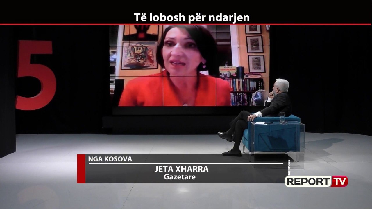 Report Tv - Jeta Xharra zbulon se ministria e Thaçit ka paguar lobim për ndarjen e Kosovës