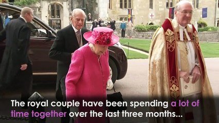 New photo of Prince Philip and the Queen released, as Duke turns 99