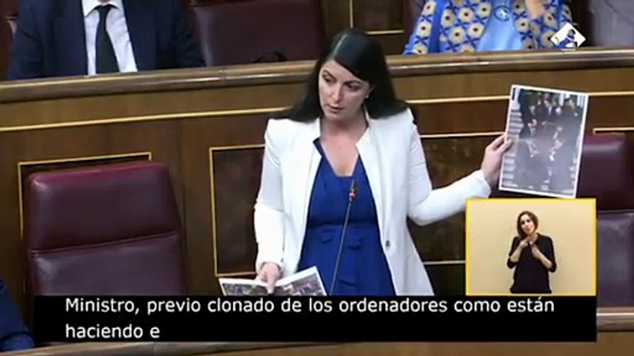 Macarena Olona (VOX) acusa al ministro Marlaska de "odiar a la Guardia Civil"