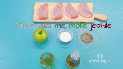 Receta në 2 Minuta - Fileto gici me mollë jeshile
