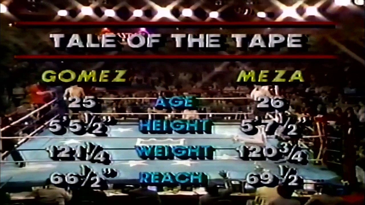 Wilfredo Gomez vs Juan Meza