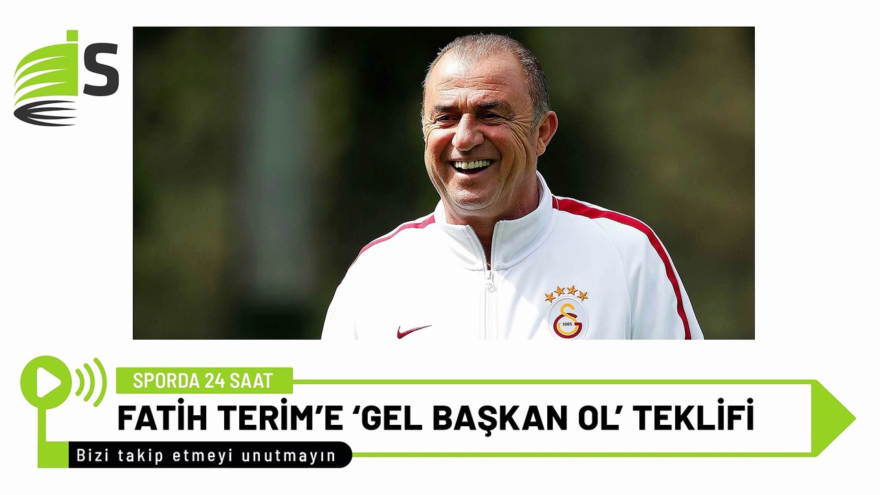 Fatih Terim'e 'gel başkan ol' teklifi