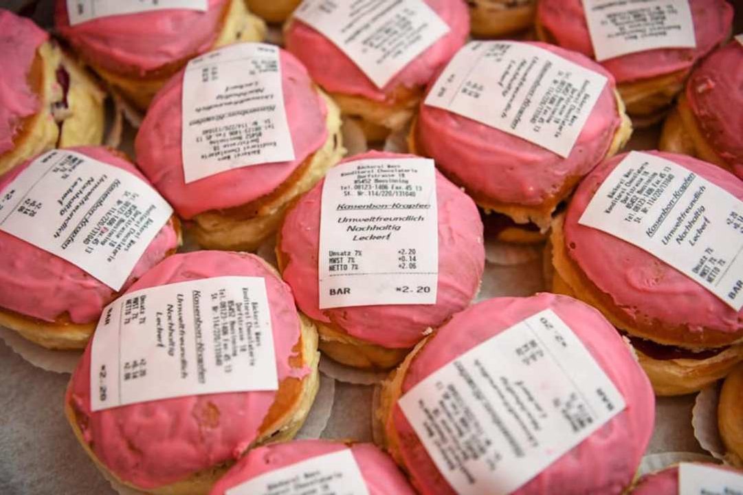 Ce pâtissier français proteste contre les tickets de caisse avec une technique originale