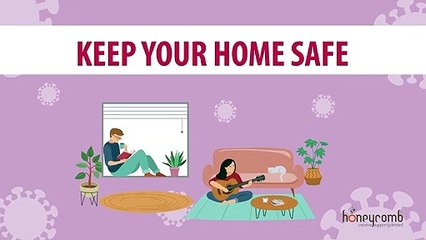 COVID 19 Communication Kit - Safety Starts at Home - Social Initiative by Honeycomb Creative Support