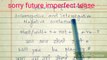 future imperfect tense interrogative and interrogative negative sentences, Affirmative &negative sentences of future imperfect tense explained in hindi,Future imperfect tense explained in hindi with examples in detail,Best way to learn future imperfect te