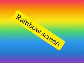 Rainbow // Indra dhanush screen