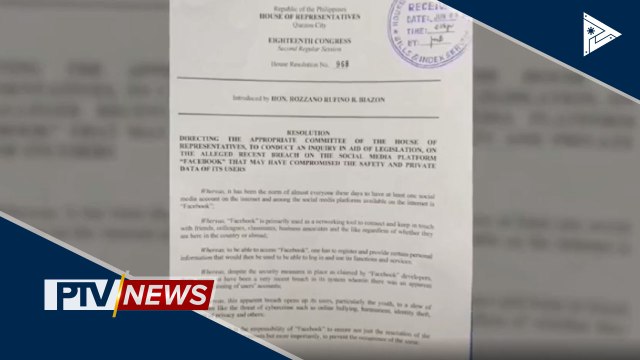 Pekeng Facebook accounts, target talakayin sa Kamara