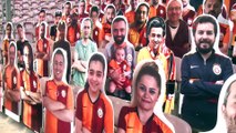 Galatasaray'da karton taraftarlar stattaki yerini alıyor