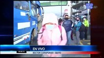 EN VIVO: Desde Quito, todas las novedades de cómo se desarrolla el tráfico y el distanciamiento