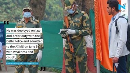 BSF jawan succumbs to Covid-19