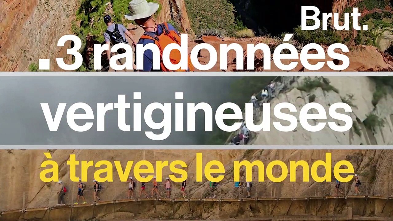 Trois randonnées parmi les plus vertigineuses a...