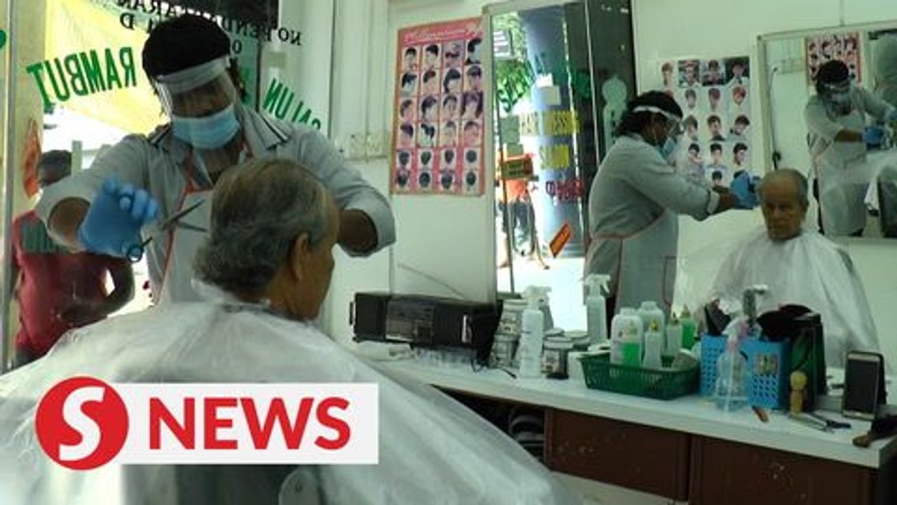 Bad hair days are over as barbers reopen for business