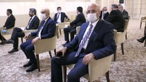 Adalet Bakanı Gül, TBB Başkanı Feyzioğlu ve bazı baro başkanlarıyla görüştü - ANKARA
