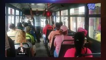 Denuncian que usuarios en Milagro no respetan el distanciamiento social en buses