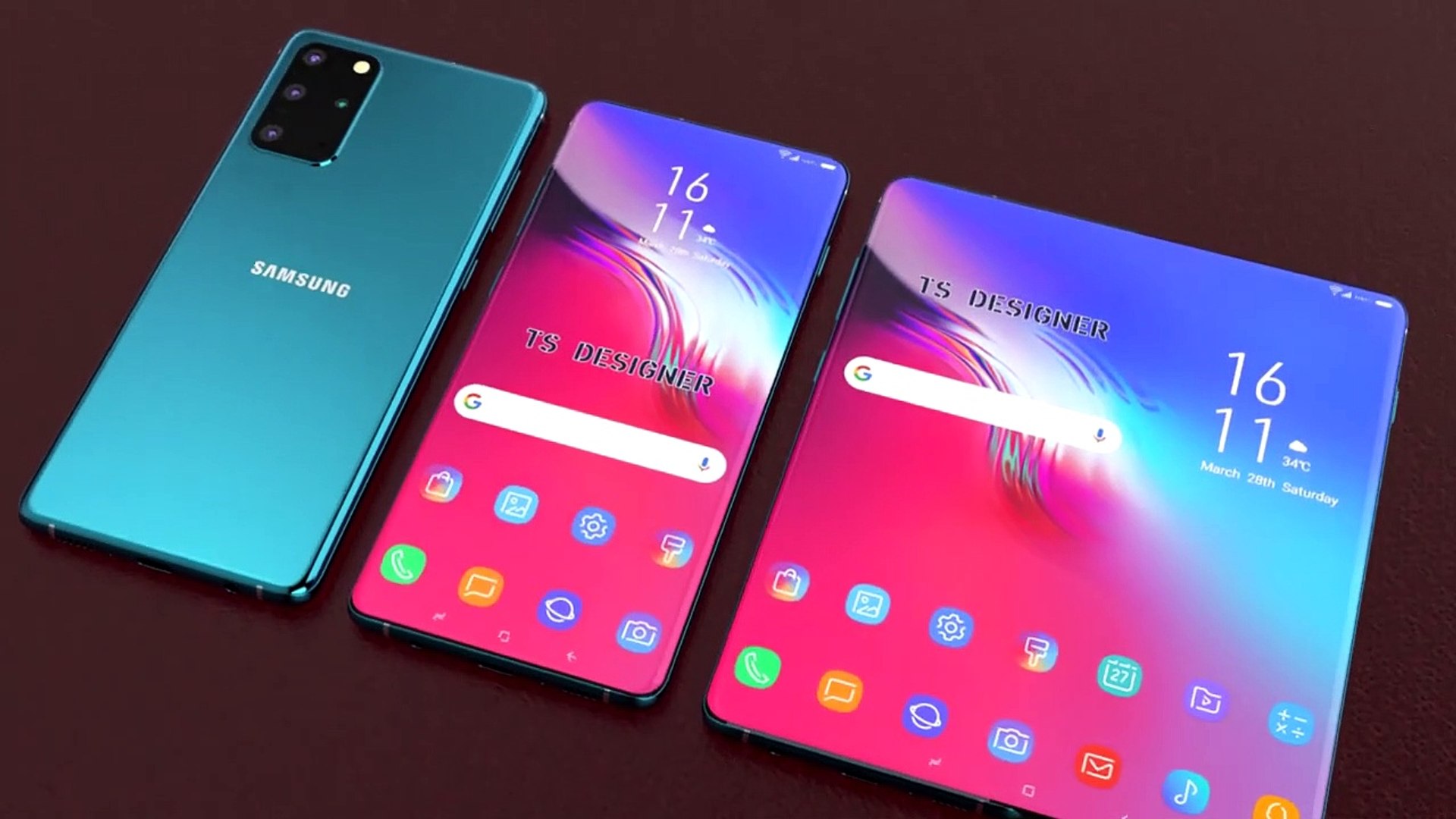 Samsung Galaxy Rollable concept phone