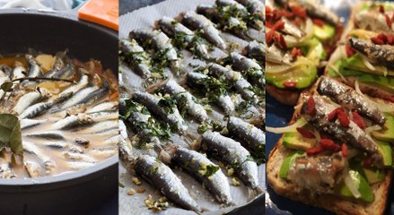 Xoubas: Tres maneras de preparar las sardinillas en Galicia