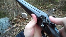 DOUBLE BARREL SCATTERGUN (CLOSE UP)