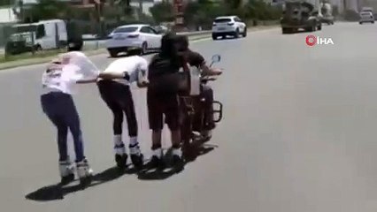 Patenli gençlerin tehlikeli yolcuğu