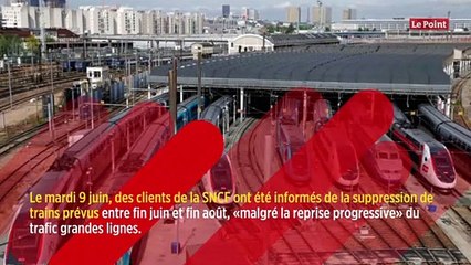 Pourquoi la SNCF a supprimé des trains pour cet été