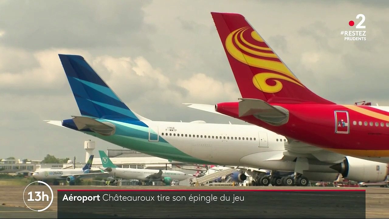 Indre : l'aéroport de Châteauroux transformé en parking pour avions